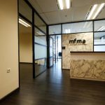Lobby Lantai 15 Office Gandaria 8 Luas 149 M2