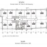 Layout Jual Sewa Gandaria 8 Office Tower Lantai 16